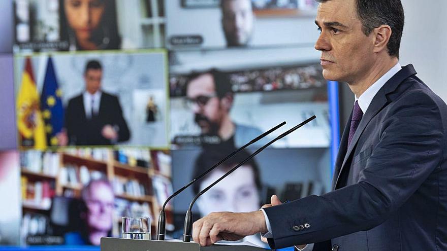 Pedro Sánchez vol prorrogar l&#039;estat d&#039;alarma un mes amb la idea que sigui l&#039;últim cop