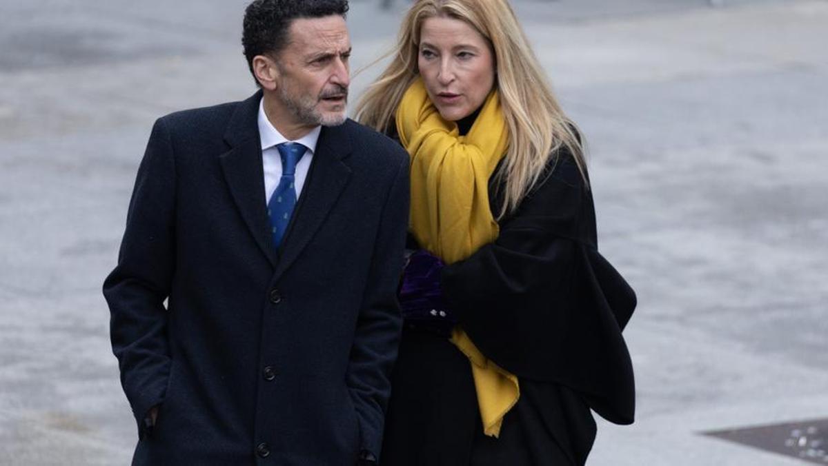 Edmundo Bal y María Muñoz, diputados de Ciudadanos, en el Congreso.