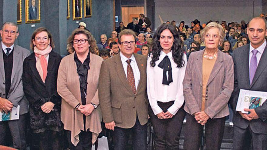 Cirer, Huguet, Fernández y Camps, en la presentación.