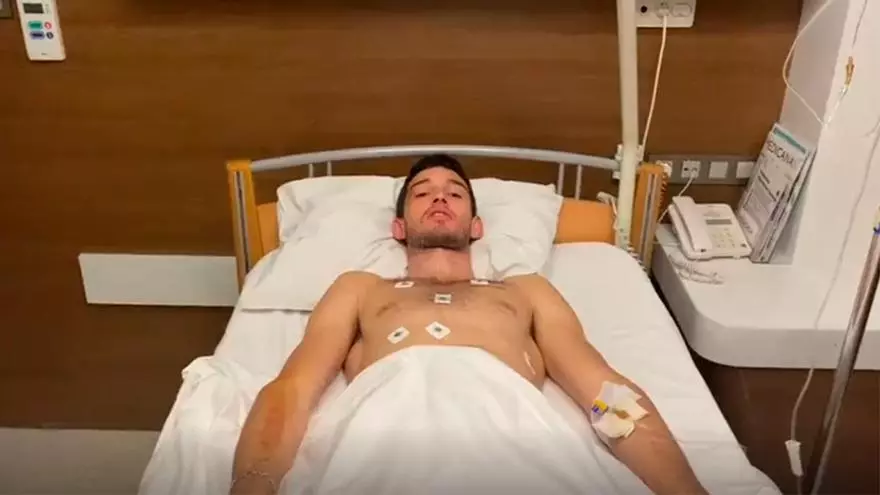 El mensaje de Quique Llopis desde el hospital tras su caída en la final