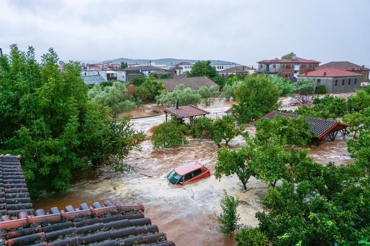 Una tormenta azota Grecia