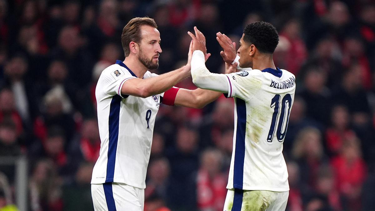 Kane, en una imagen con Bellingham