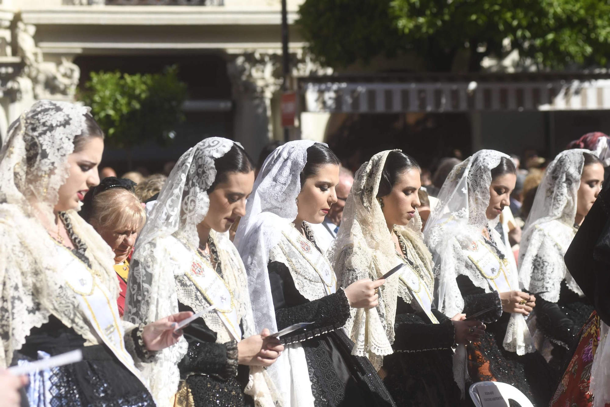 Misa huertana y procesión con la Virgen de la Fuensanta en el Bando de la Huerta