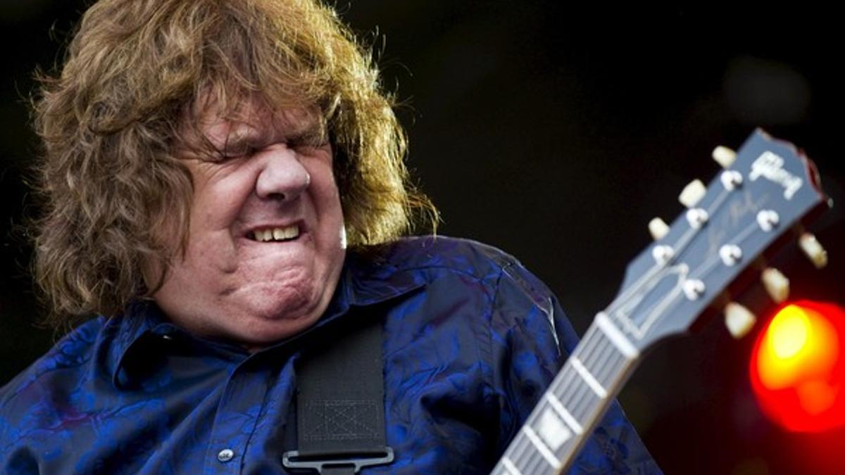 Gary Moore, el pasado agosto.