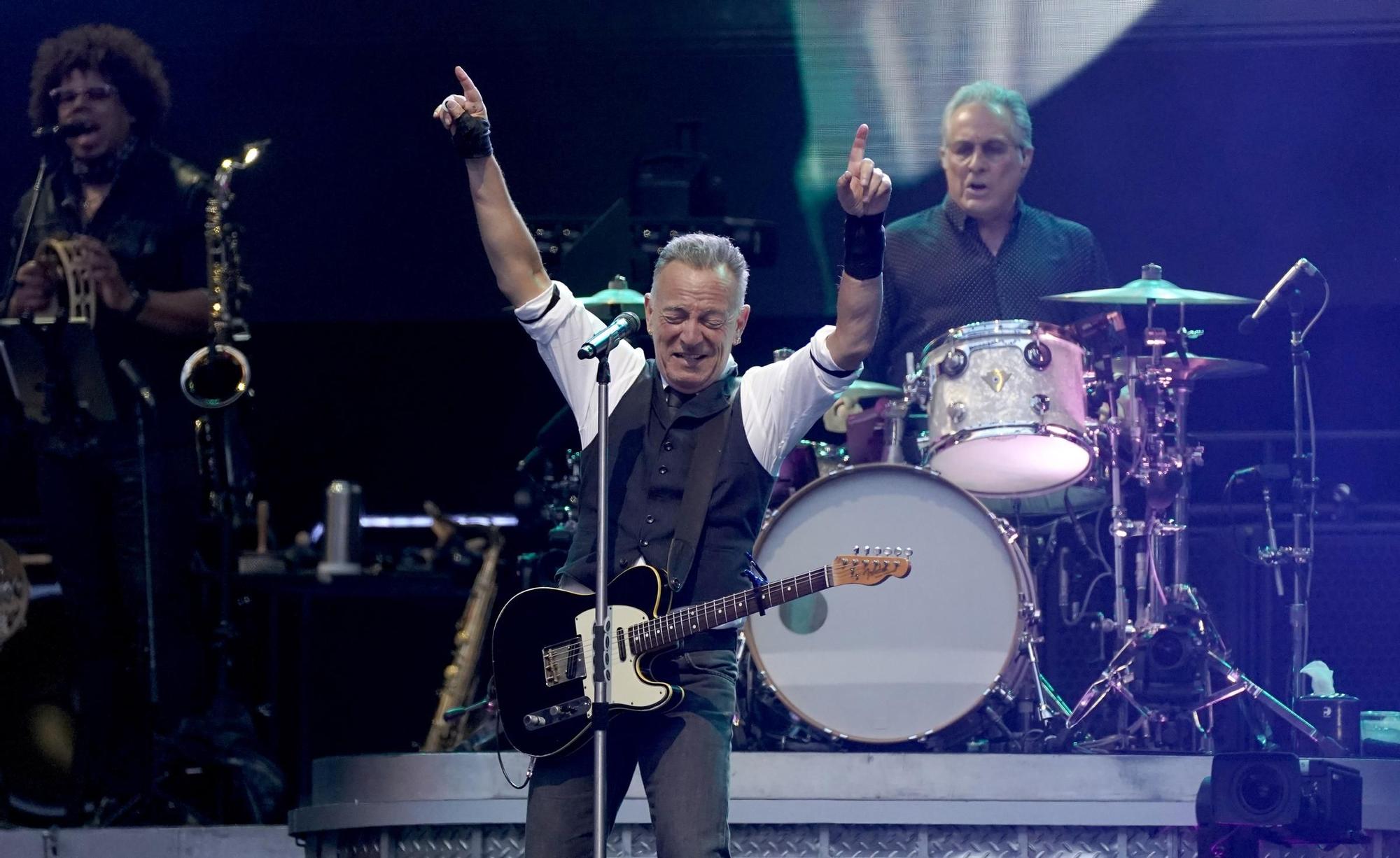El primer concierto de Bruce Springsteen en el estadio Metropolitano de Madrid, en imágenes