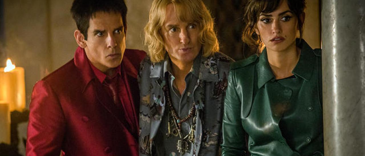 Ben Stiller, Owen Wilson y Penélope Cruz, en &quot;Zoolander 2&quot; // Wilson Webb