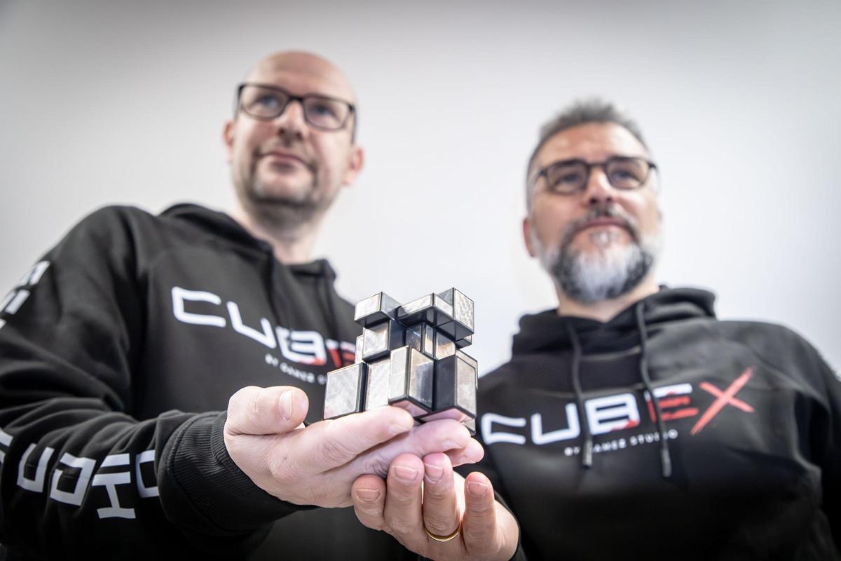 El premio al videojuego "Cubex"