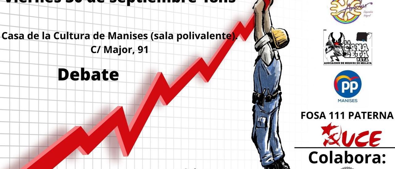 Debat a Manises sobre la inflació aquest divendres.