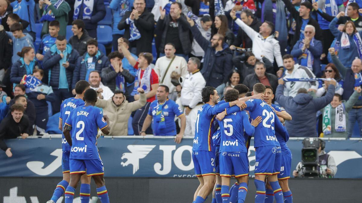 El Getafe prolonga su racha positiva con un triunfo en casa sobre el Betis