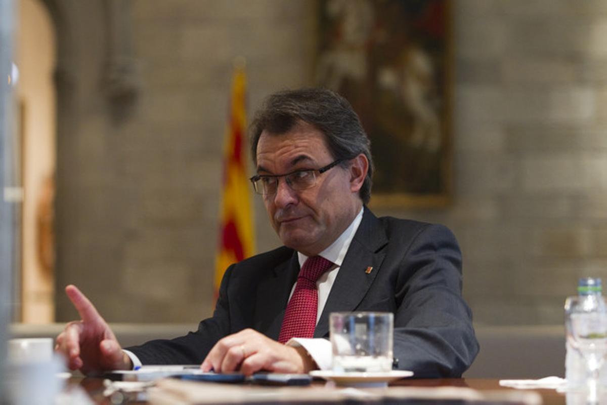 El president de la Generalitat, Artur Mas. ALBERT BERTRAN El president de la Generalitat, Artur Mas. ALBERT BERTRAN