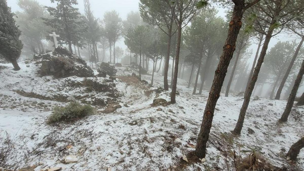 La primera nevada del invierno en la provincia de Córdoba.