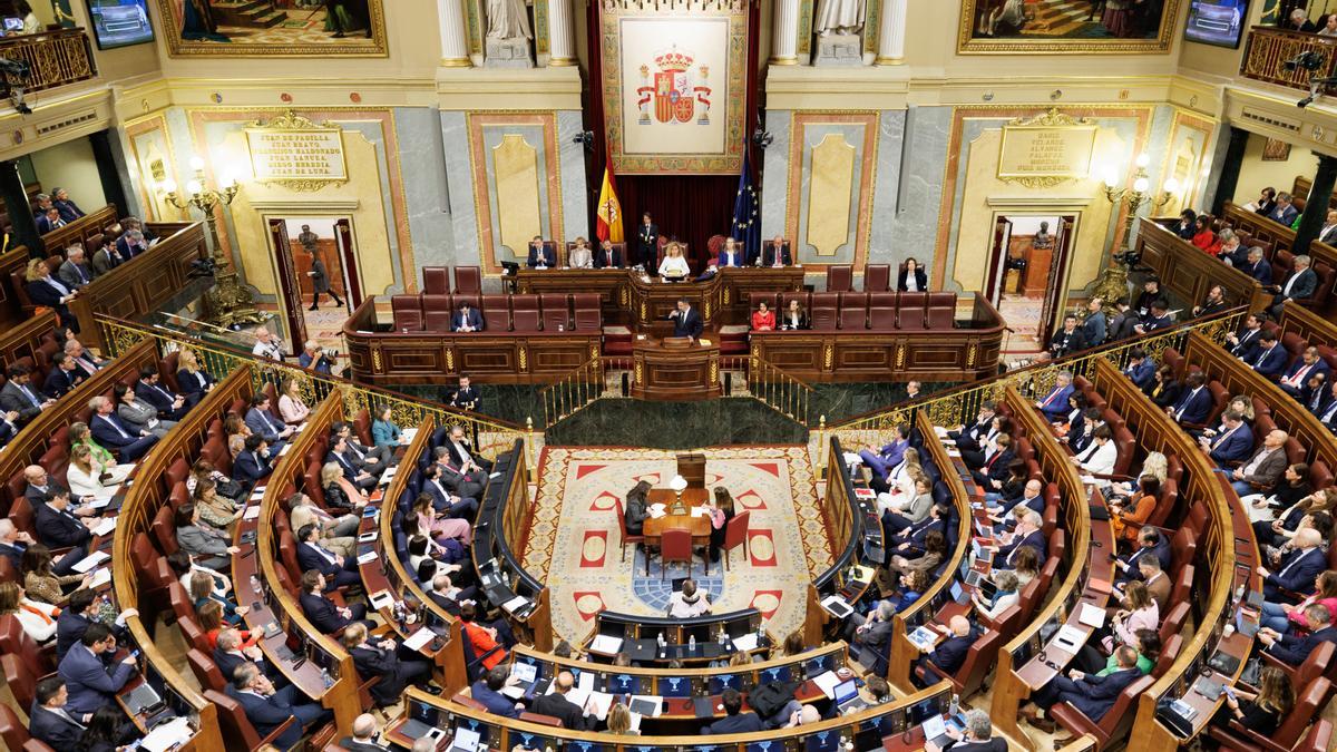 Vista general del Congrés dels Diputats
