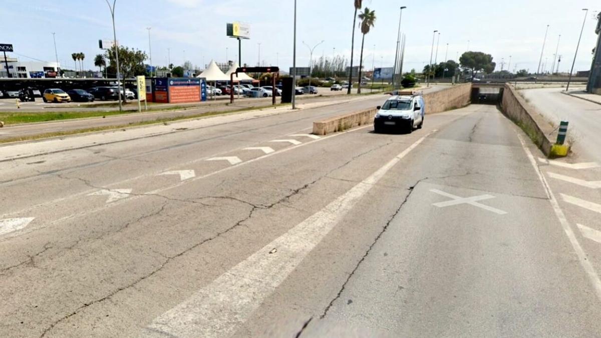 Túnel cerrado al trafico desde este lunes.