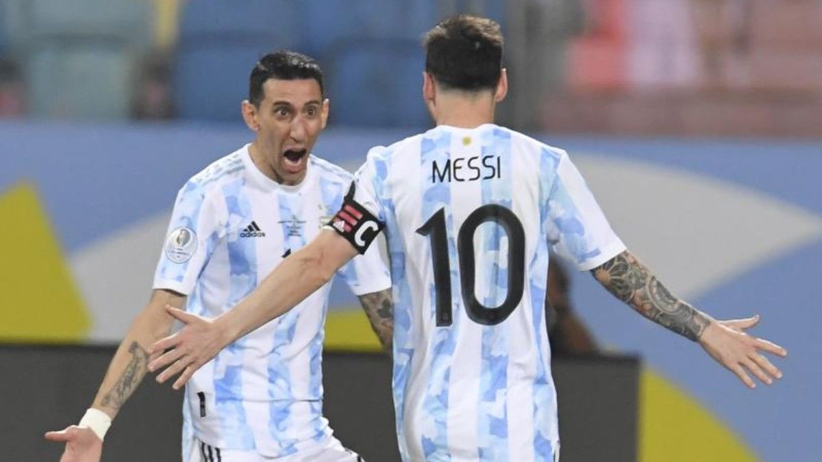 Di Maria y Messi liderarán la selección argentina en Qatar