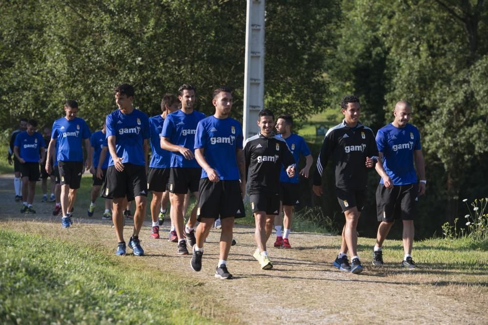 Entrenamiento del Real Oviedo