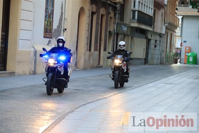 Viernes de dolores: Aplausos y salves a la patrona en Cartagena durante el confinamiento