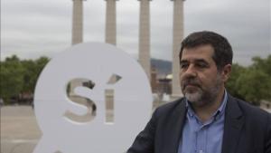 El presidente de la ANC, Jordi Sànchez, en una imagen del pasado abril.