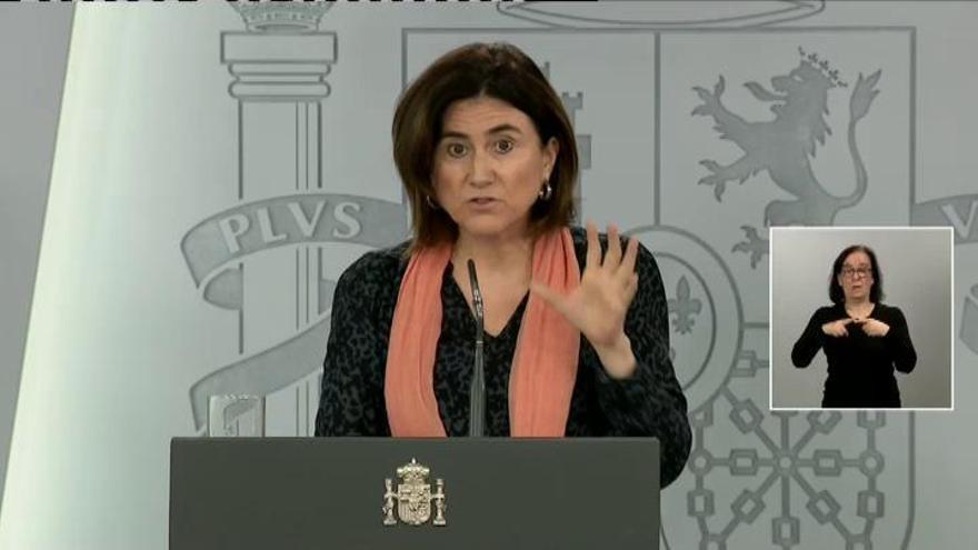 Sierra, sobre el uso de mascarillas: "Es una recomendación"