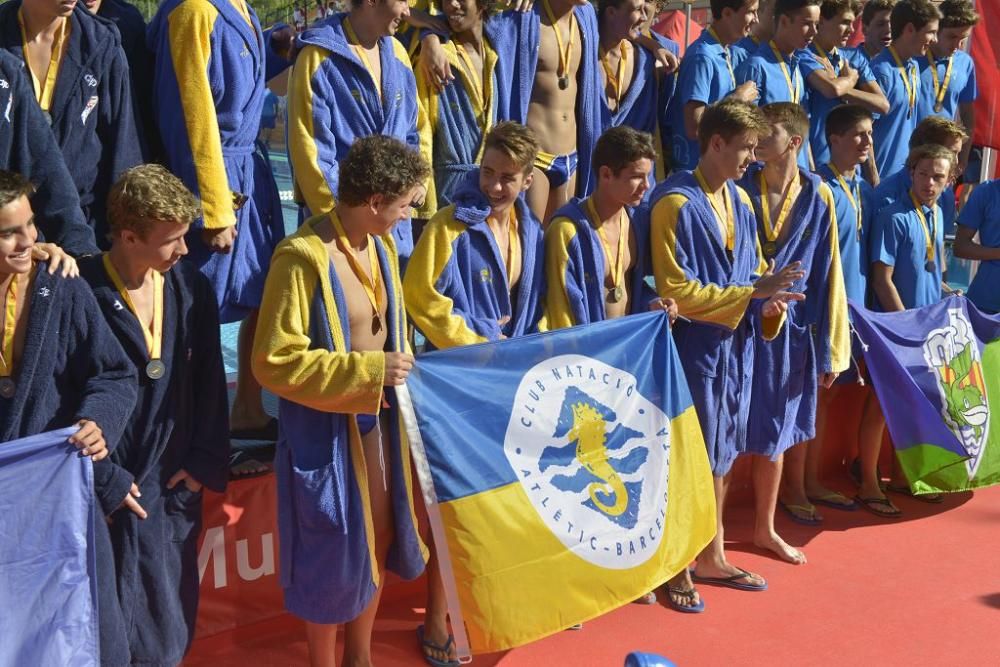 Campeonato de España Cadete de waterpolo en Murcia Parque: Barcelona-Barceloneta