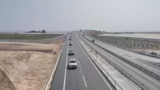 Abre al tráfico la calzada hacia San Javier desde Balsicas de la RM-19