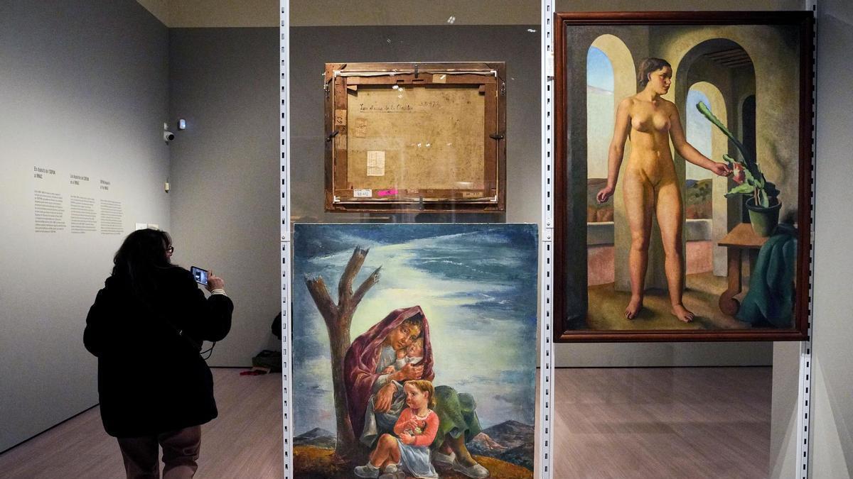 El MNAC presenta una exposición con 135 obras que incorporó a través del Servicio de Defensa del Patrimonio Artístico Nacional tras la Guerra Civil