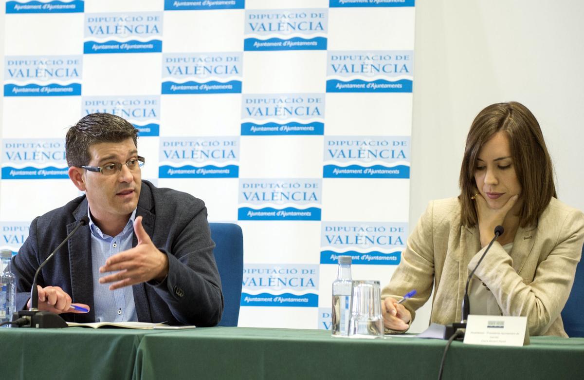 Jorge Rodríguez- Diana Morant. PD. PDV. diputada provincial