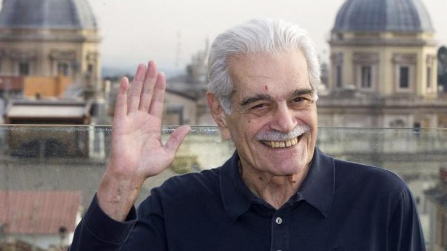 El actor egipcio Omar Sharif.