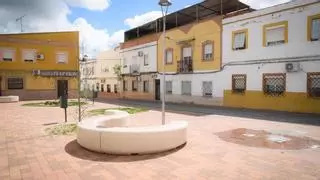 La plaza de Santo Ángel, de estreno en Mérida: fuente, suelo y luces