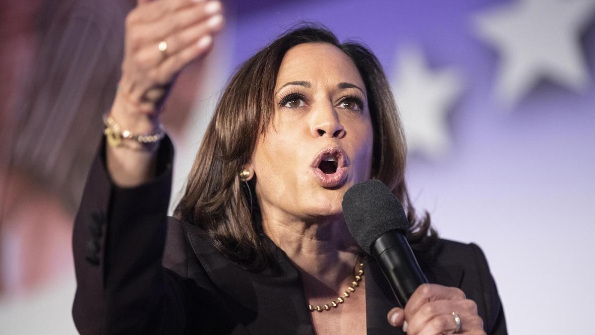 La vicepresidenta de Estados Unidos, Kamala Harris en una imagen de archivo.