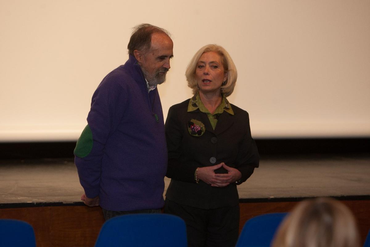 Antonio Dopazo, junto a Concha Sirvent, en una imagen de archivo