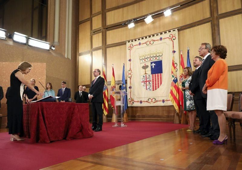 Toma de posesión de las consejeras y consejeros del Gobierno de Aragón