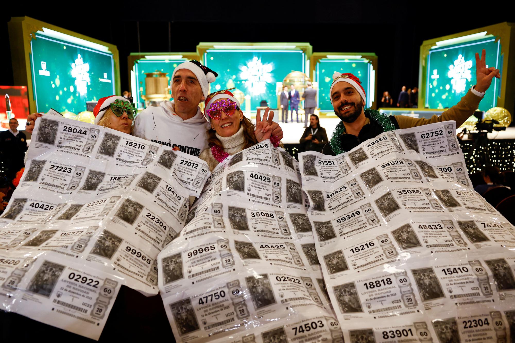 Christmas lottery "El Gordo" (The Fat One) in Madrid