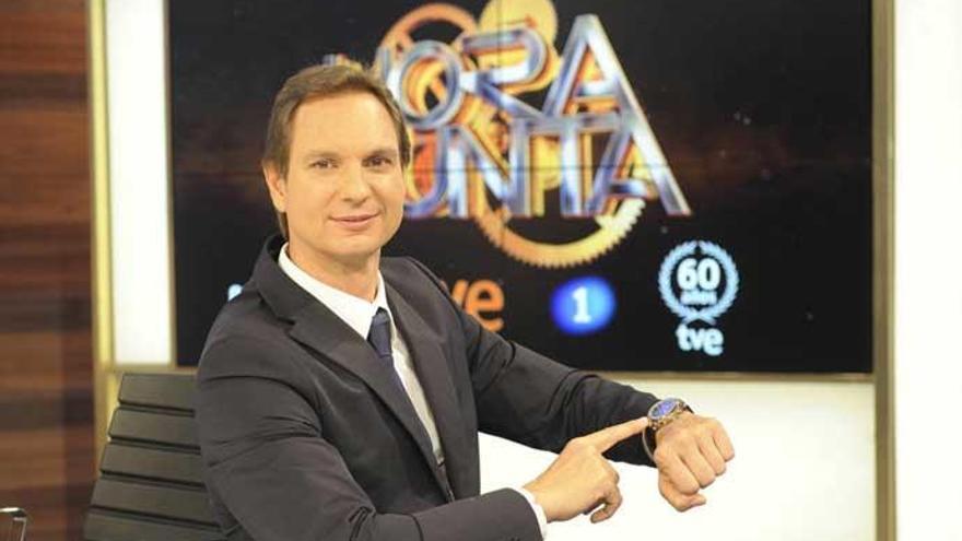 Javier Cárdenas, cuando presentaba en &#039;Hora Punta&#039;.