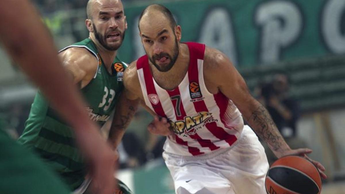 El 'genio' Spanoulis fue la gran estrella del partido y acabó con 22 puntos y +24 de valoración