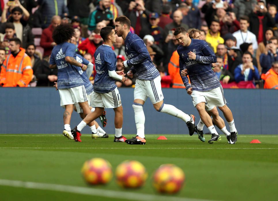 El Barcelona - Real Madrid, en imágenes