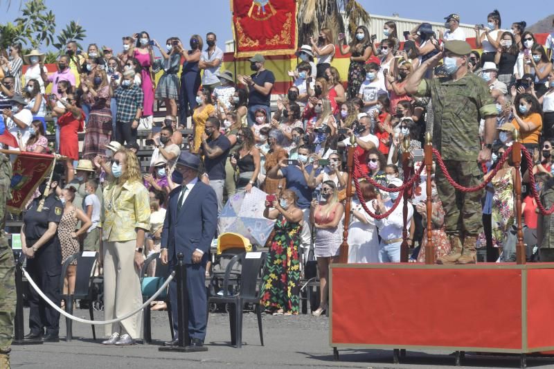 Despedida a militares que parten a Beirut en misión de Paz