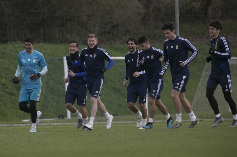 Entrenamiento del Real Oviedo