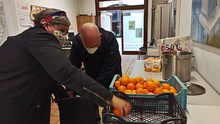 Confitura de naranja 
de un barrio comestible