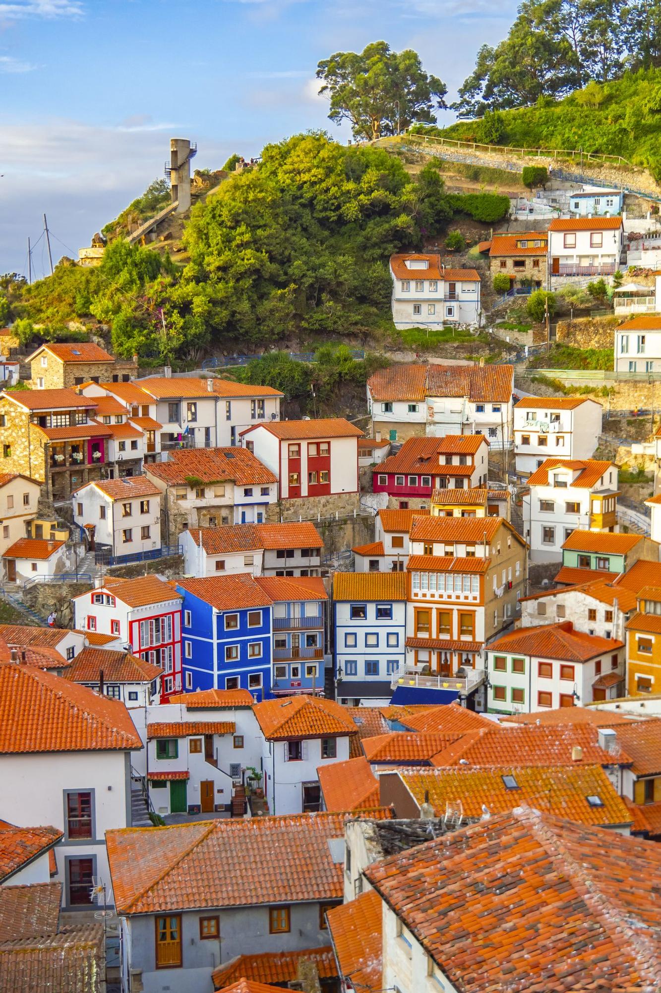 Cudillero es un pueblo pesquero mut visitado.