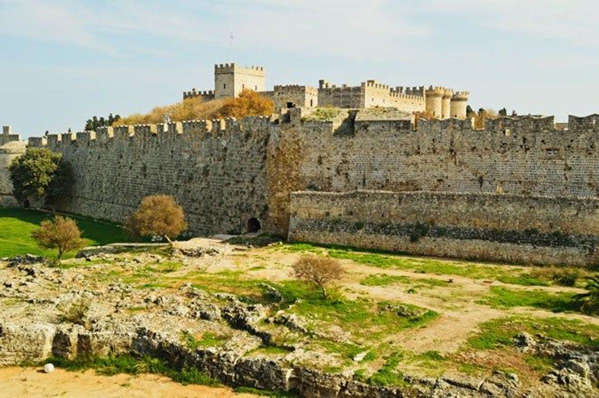 Murallas de la ciudad medieval de Rodas