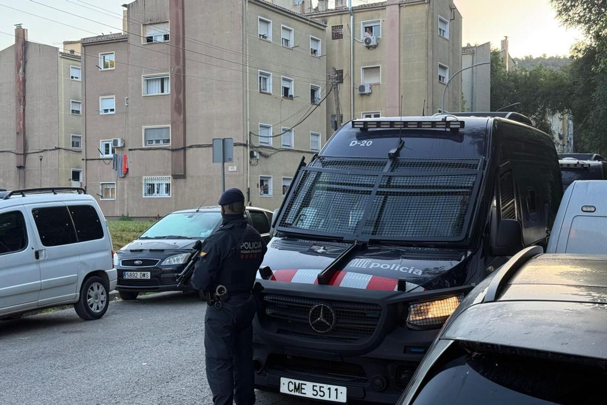 Les imatges de la Macrooperació dels Mossos a Girona