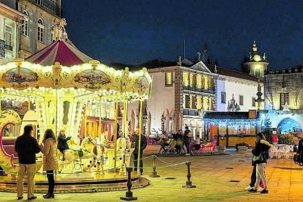 El corazón de Navidad palpita en Viana do Castelo