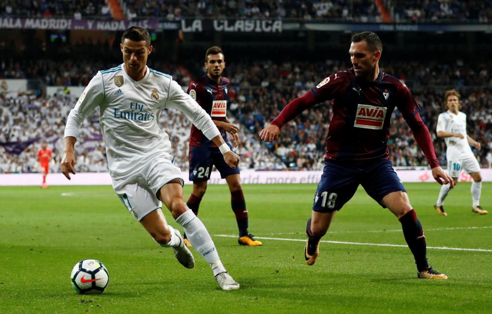 El partido Real Madrid - Eibar, en imágenes