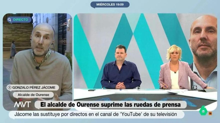 Pérez Jácome, alcalde de Ourense, explota contra &#039;Más vale tarde&#039;: &quot;Manipulación informativa&quot;