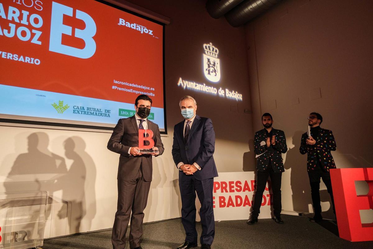 La emoción y el recuerdo presiden los Premios Empresario de Badajoz