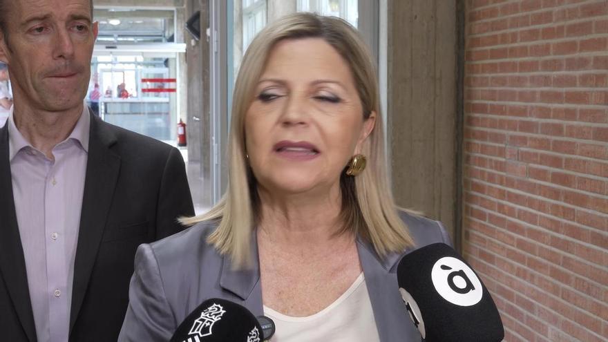 La consellera de Educación, Carmen Ortí, anuncia el preacuerdo con la concertada