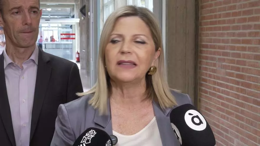 La consellera de Educación, Carmen Ortí, anuncia el preacuerdo con la concertada
