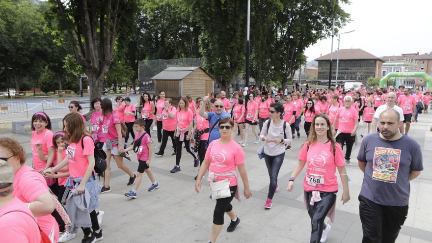 Carrera contra el cáncer en Laviana