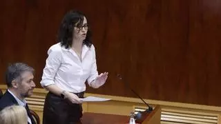 Ayuso defiende a Ana Millán en la Asamblea de Madrid y se ensaña con la "izquierda extrema caviar"