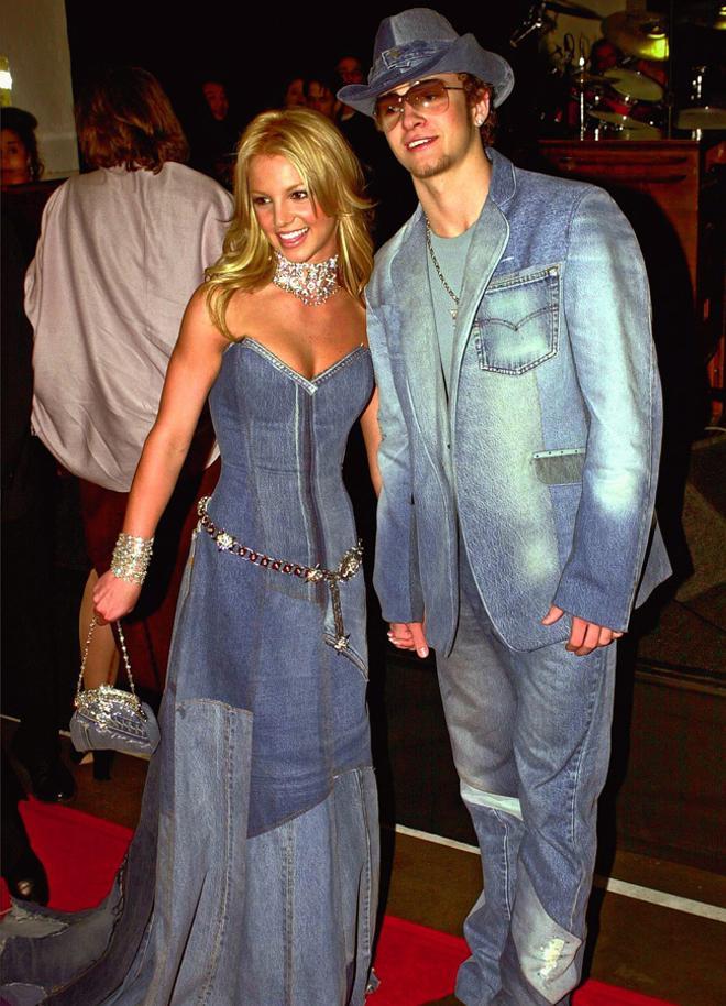 Britney Spears y Justine Timberlake en los Ama's